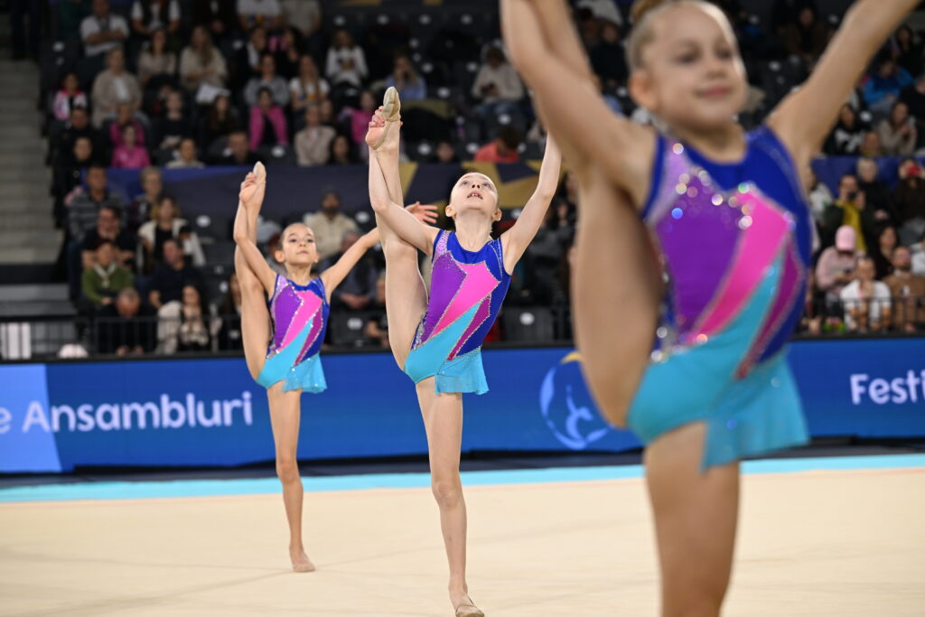 Campionatul National de ansambluri Pro Aktiv exercitiu grup